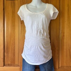 100% cotton maternity tee